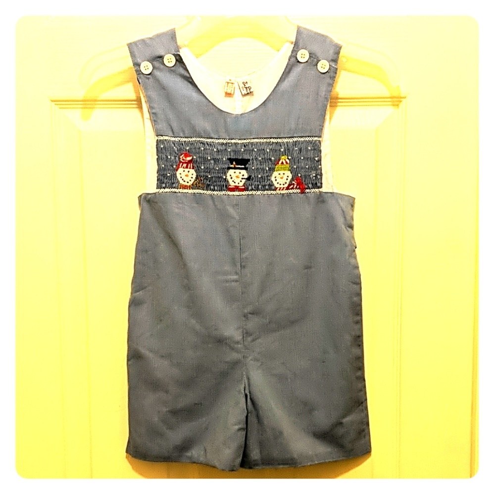 ORIENT EXPRESSED SMOCKED ROMPER